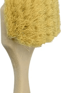 A close up of the side of a brush