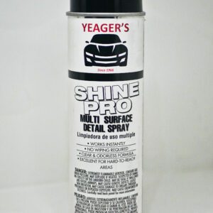 A spray can of car detailing product