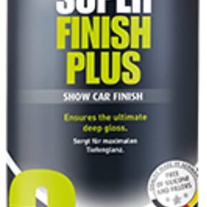 A can of super finish plus show car finish.
